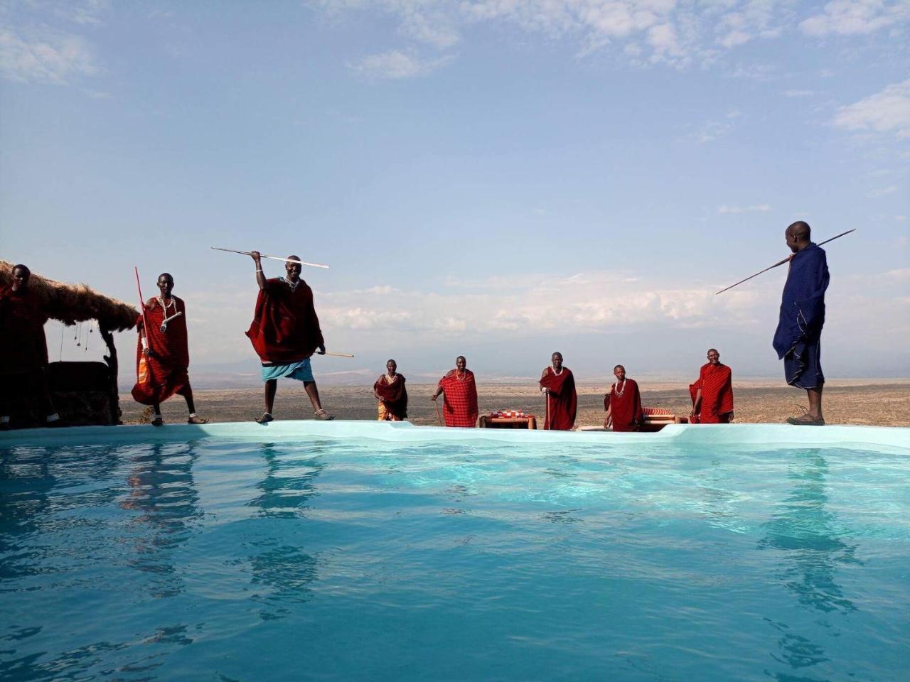 Osiligilai Maasai Lodge Sanya Juu Bagian luar foto